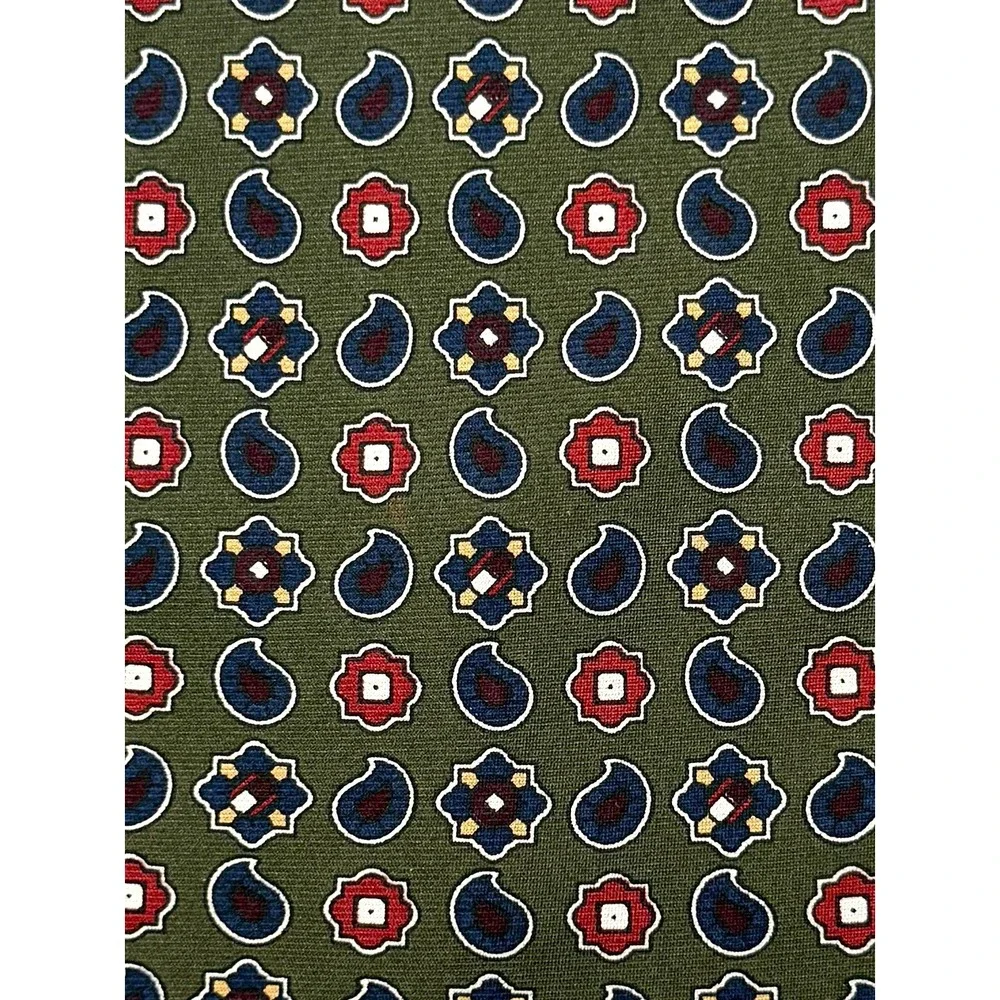 Vintage Tommy Hilfiger 100% Italian Silk Tie 4